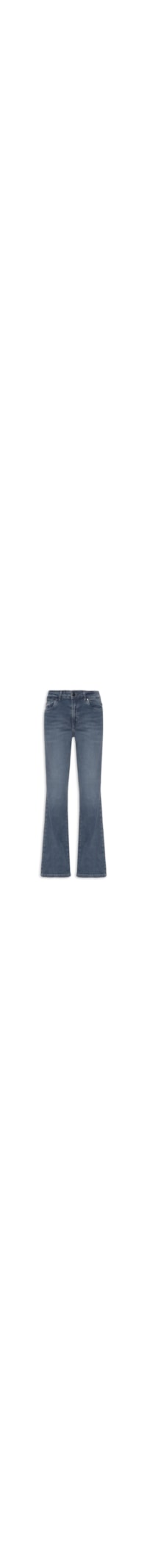 Calça Jeans Feminina Boot Vintage New Basic - Cinza