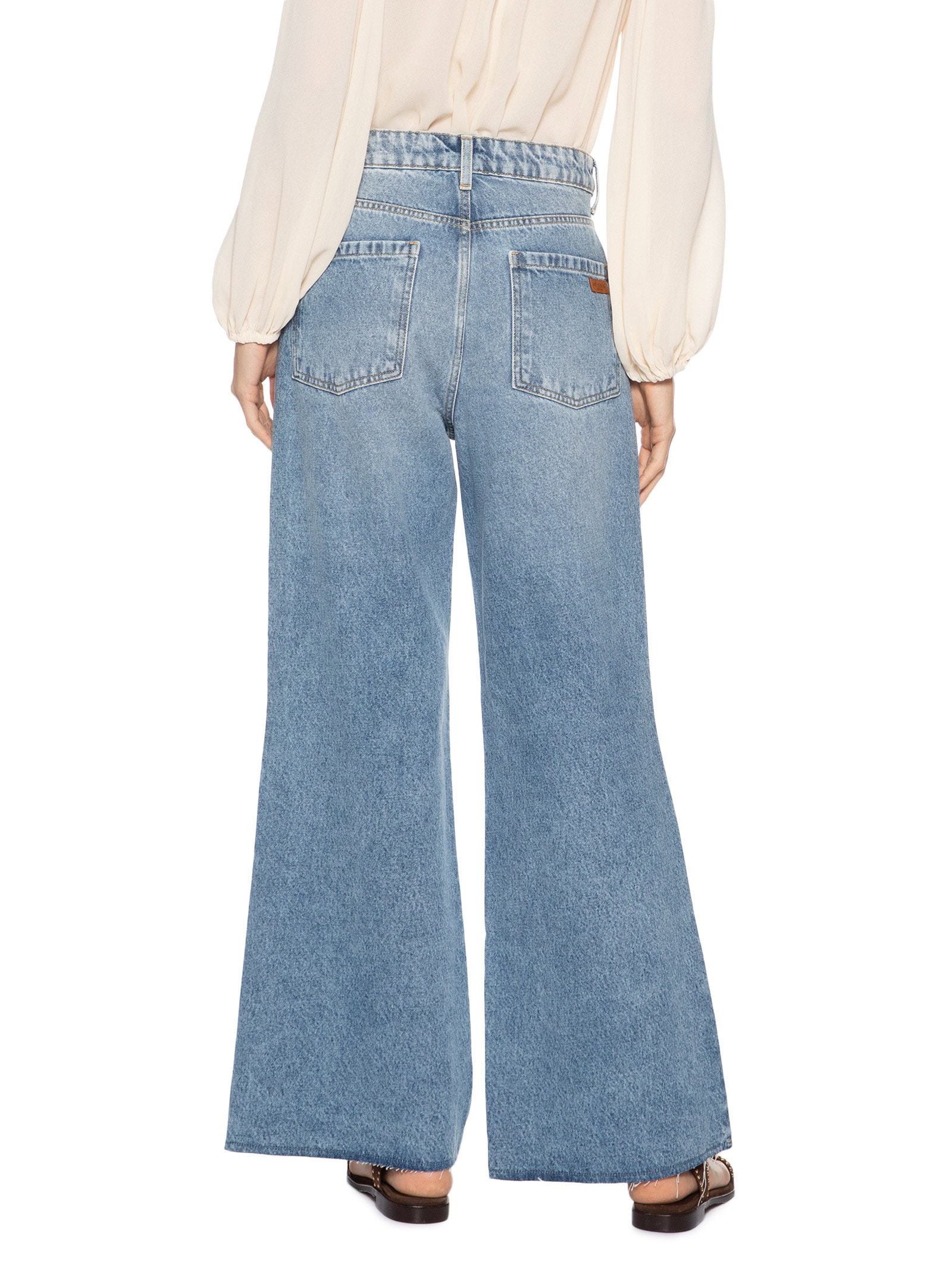 Calça Jeans Feminina Boyfriend Vintage Azul Maria Filó