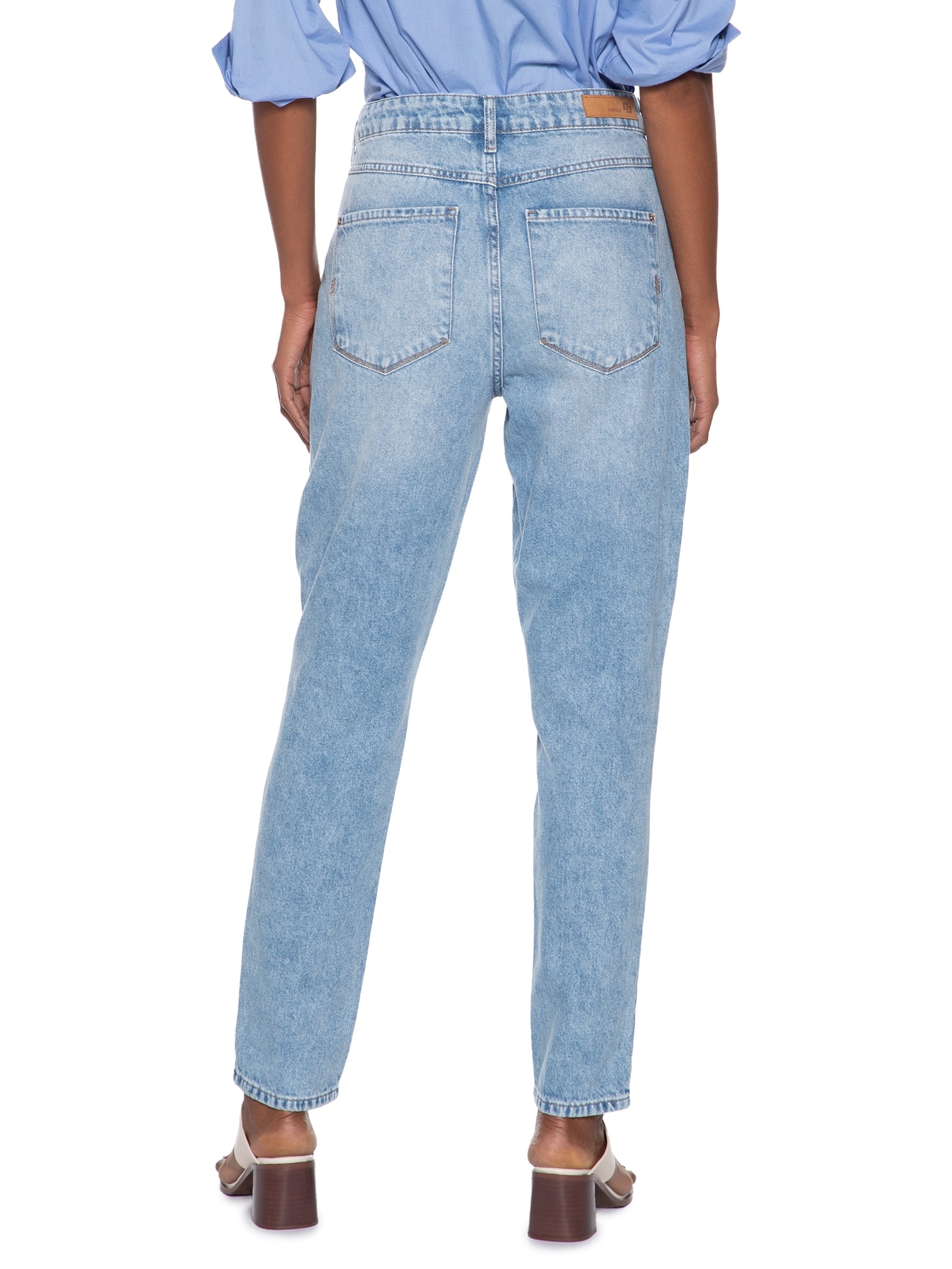 Calça Jeans Feminina Bruna Azul Colcci