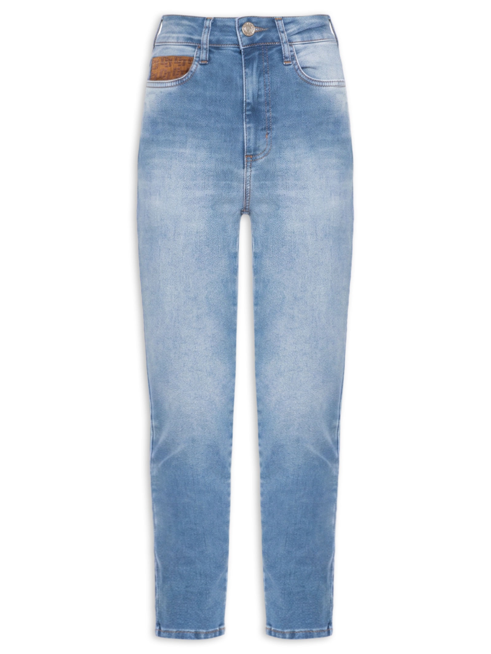 Calça Jeans Feminina Bruna Azul Colcci