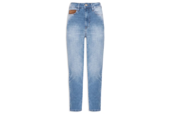 Calça Jeans Feminina Bruna - Azul