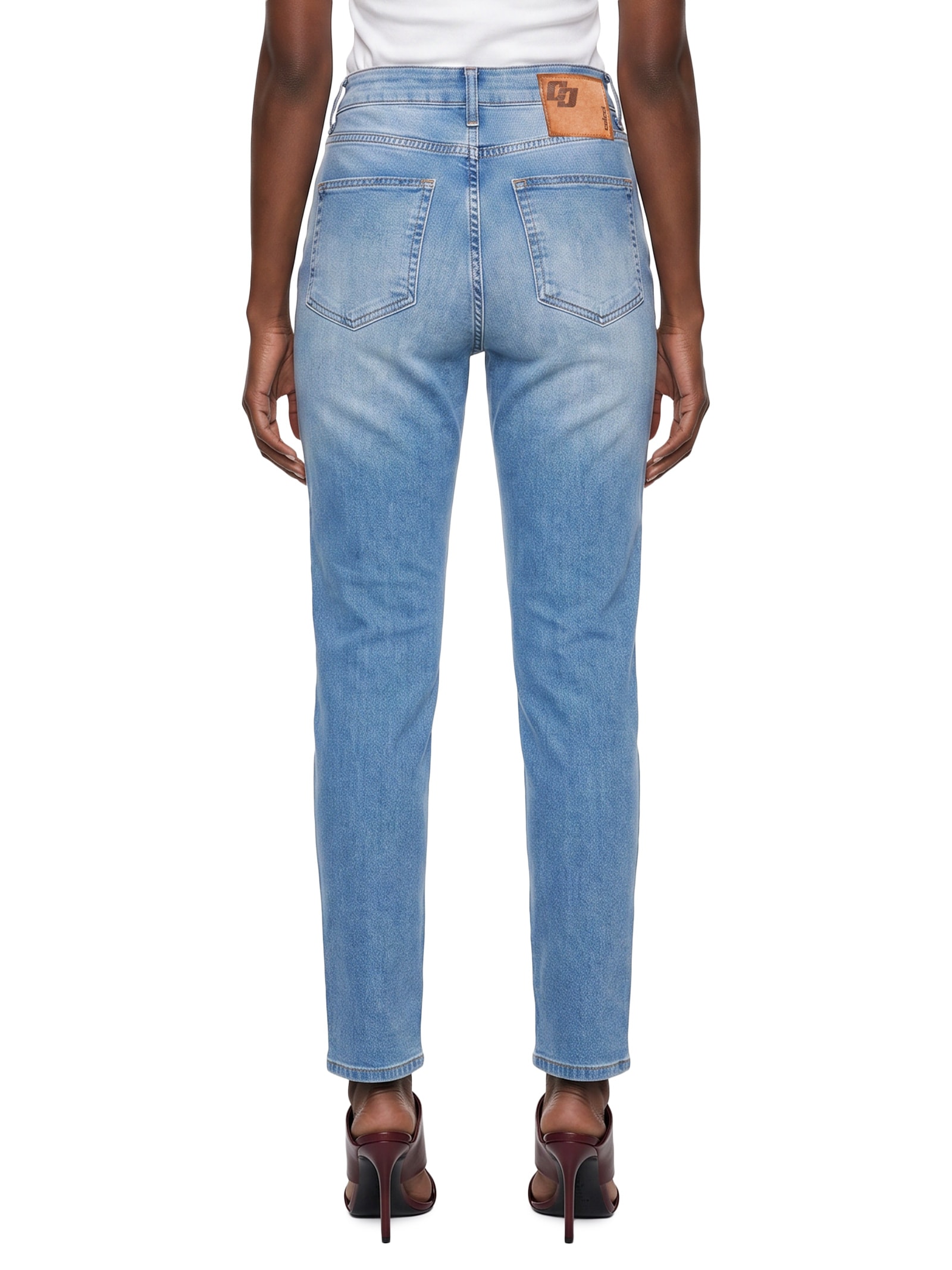 Calça Jeans Feminina Bruna Azul Colcci