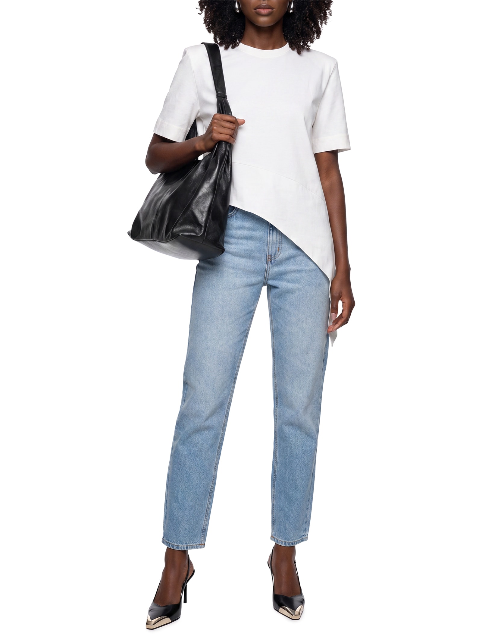 Calça Jeans Feminina Bruna Azul Colcci