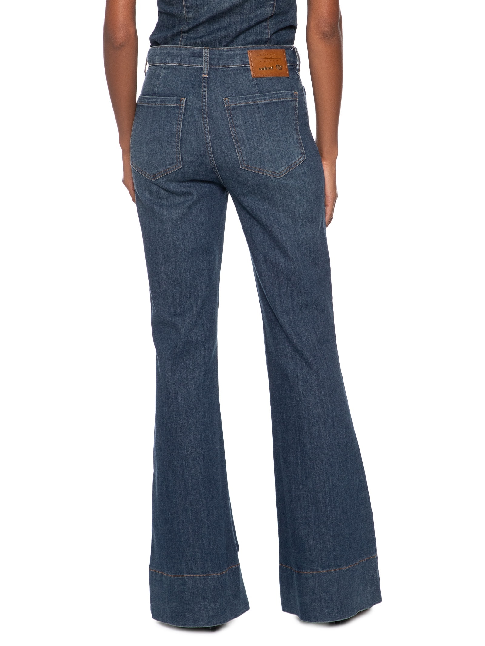 Calça Jeans Feminina Bruna Boot Cut Azul Colcci