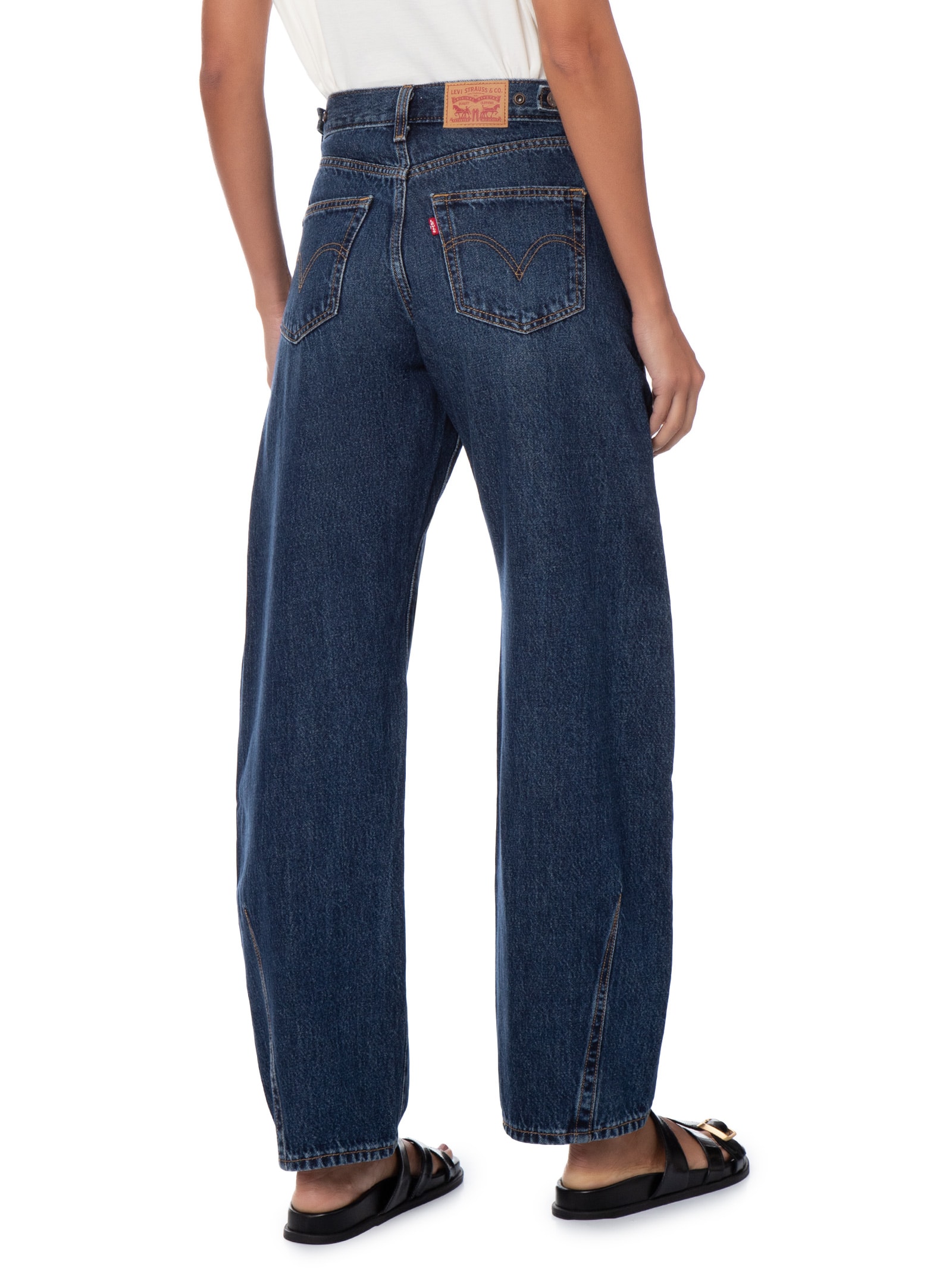 Calça Jeans Feminina Cinch Barrel Azul Levi's