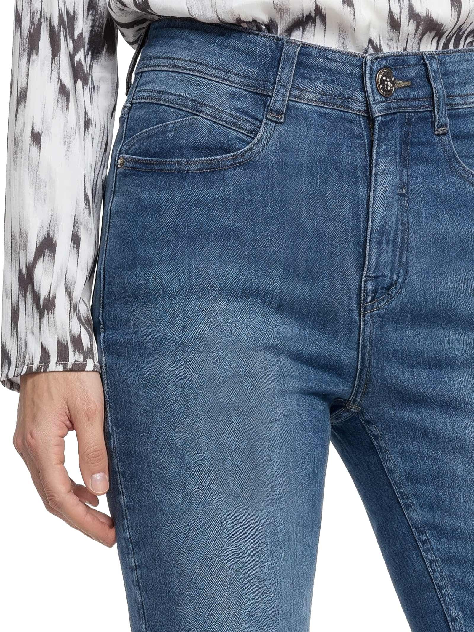Calça Jeans Feminina Com Elastano Azul Lez A Lez