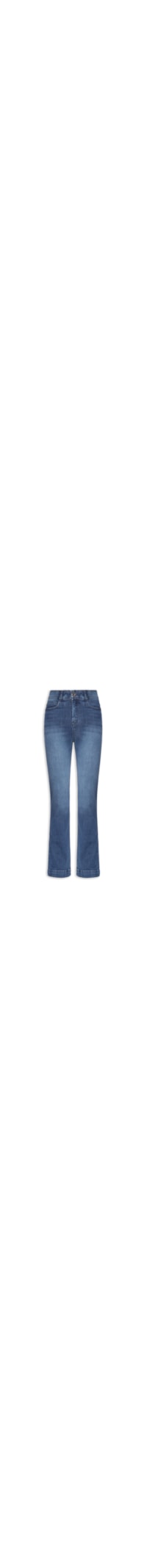 Calça Jeans Feminina Com Elastano - Azul