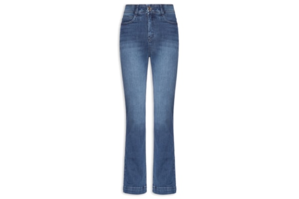 Calça Jeans Feminina Com Elastano - Azul