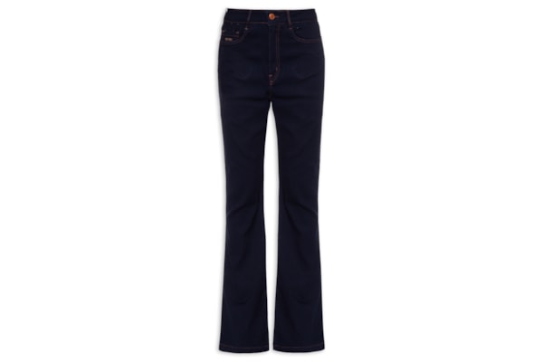 Calça Jeans Feminina Com Elastano - Azul