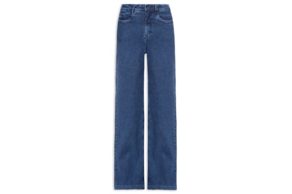 Calça Jeans Feminina Com Elastano - Azul