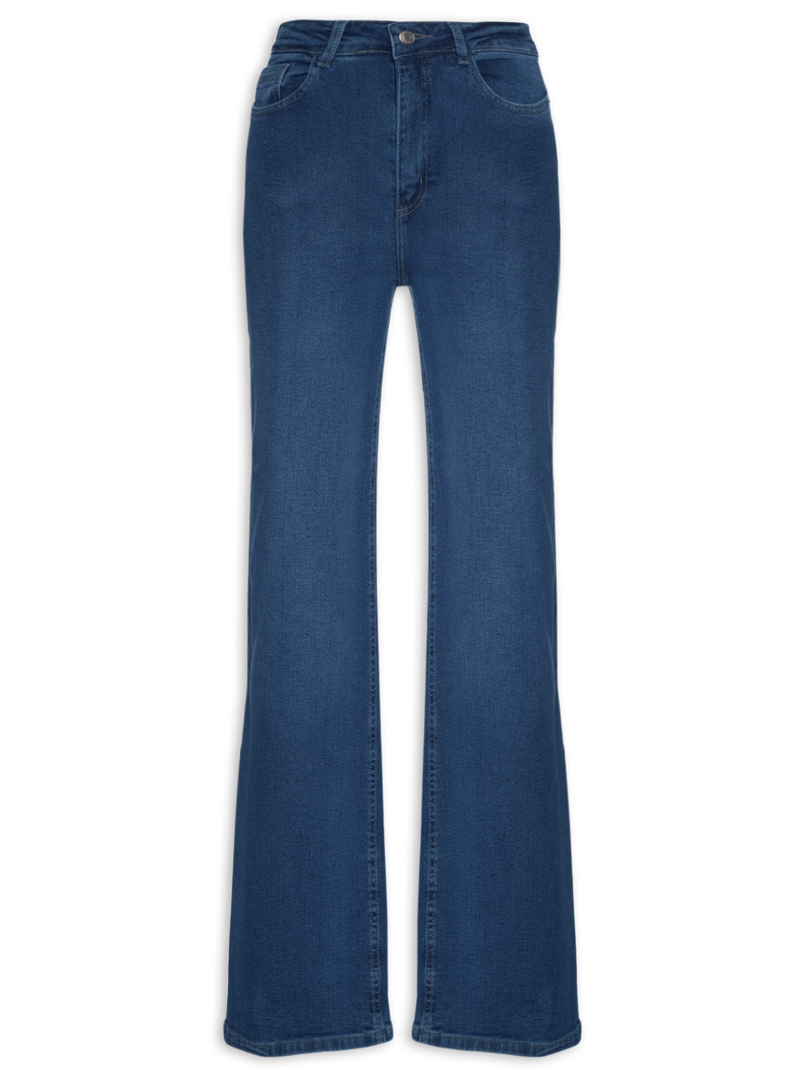 Calça Jeans Feminina Com Elastano Azul Lez A Lez