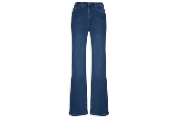 Calça Jeans Feminina Com Elastano - Azul