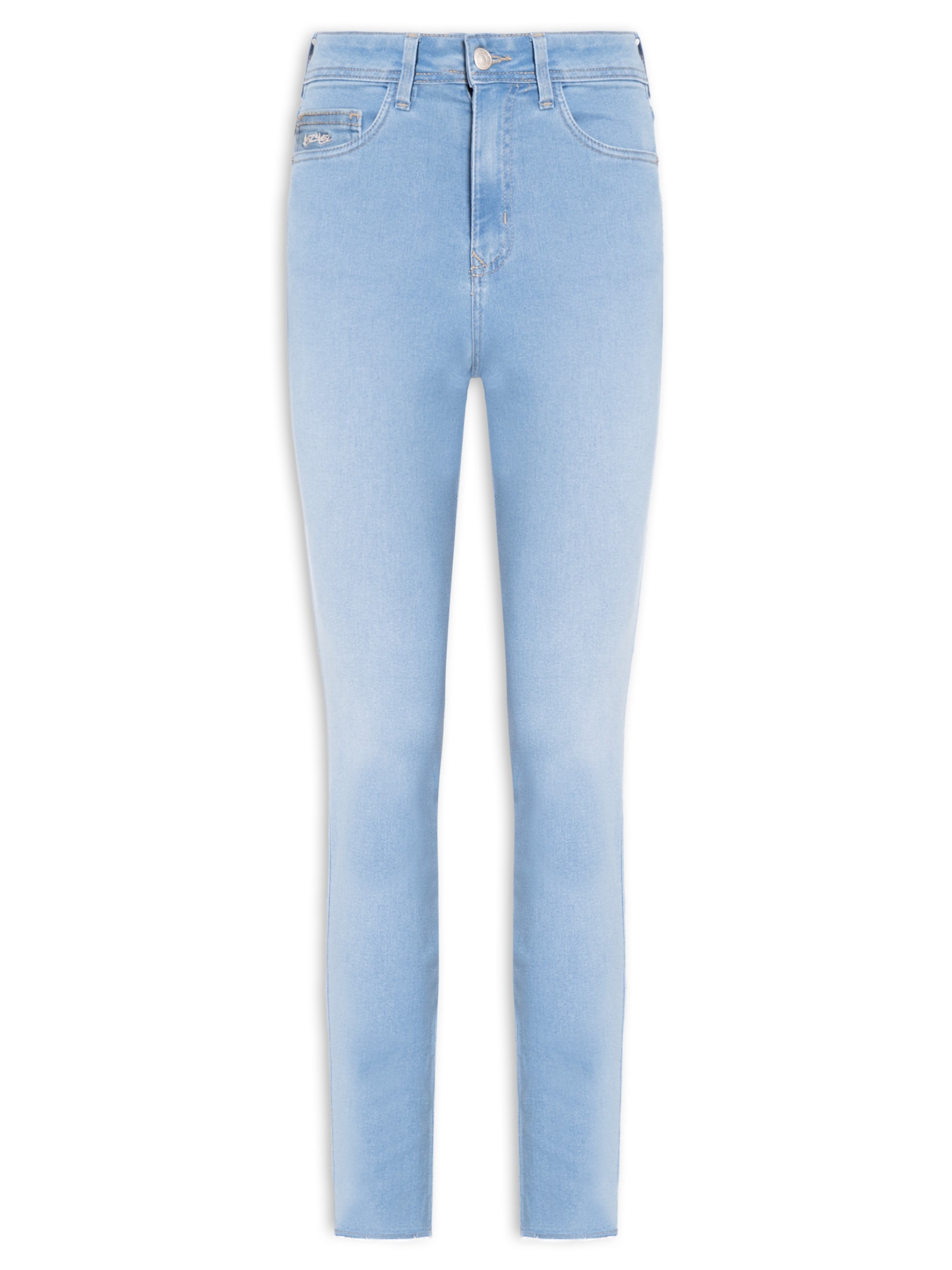 Calça Jeans Feminina Com Elastano Azul Lez A Lez