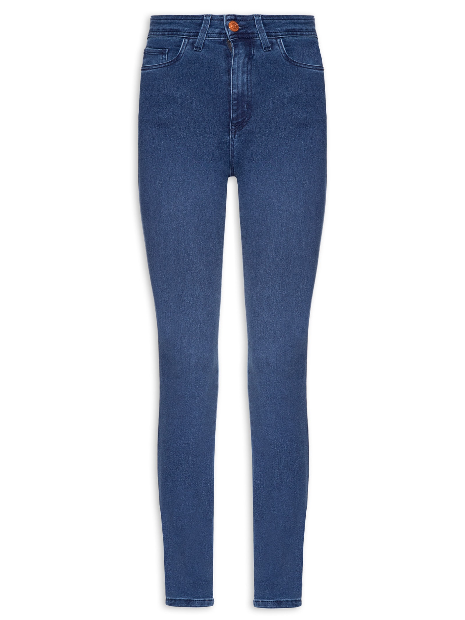 Calça Jeans Feminina Com Elastano Azul Lez A Lez