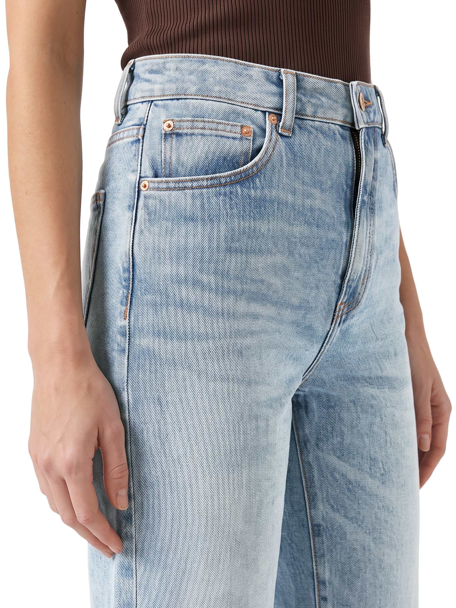 Calça Jeans Feminina Comfort Azul Open