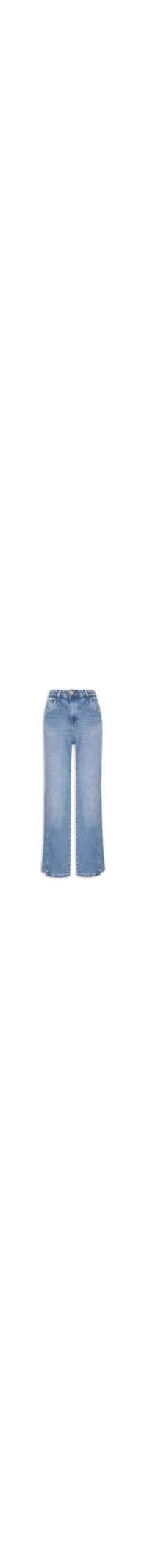 Calça Jeans Feminina Estonada - Azul
