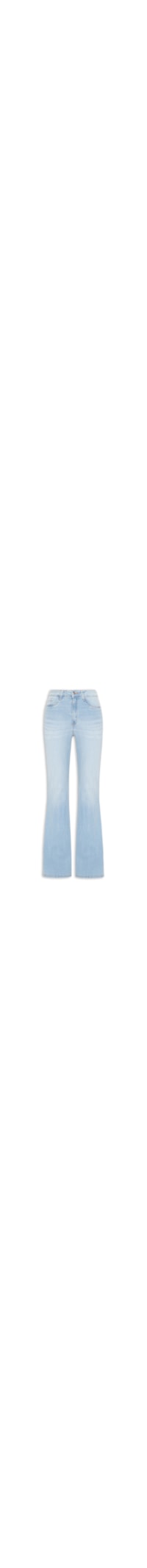 Calça Jeans Feminina Flare Cintura Alta – Azul