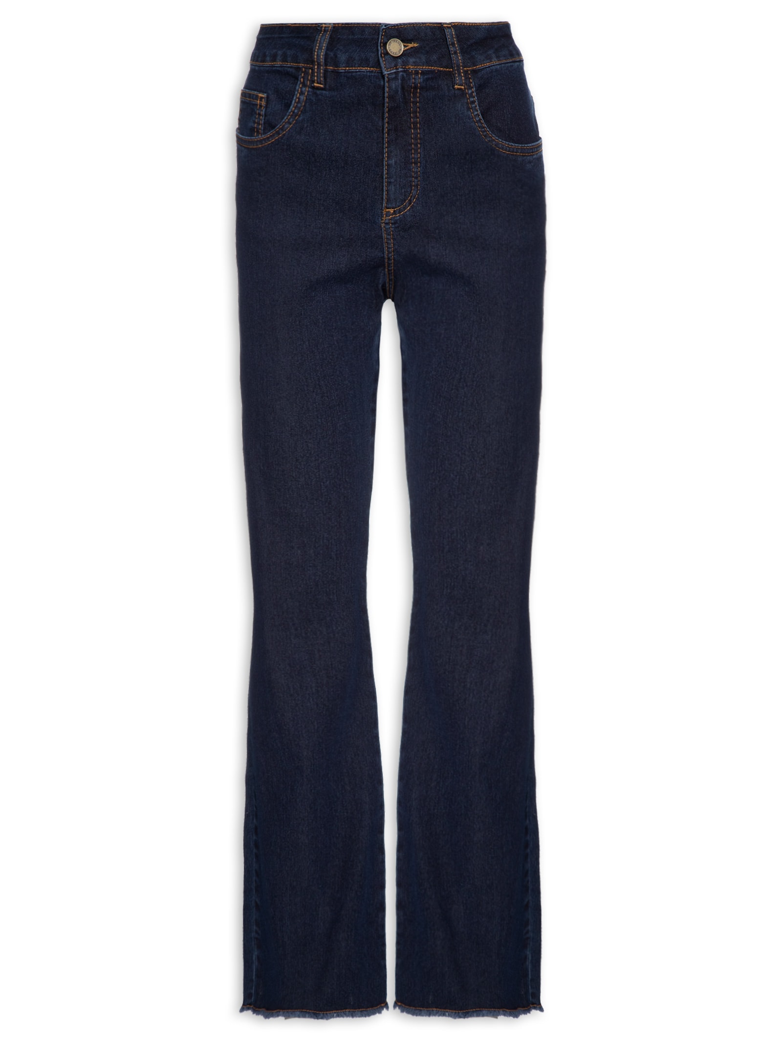 Calça Jeans Feminina Flare Five Pockets - Maria Filó - Azul Calça Jeans Feminina Flare Five Pockets - Maria Filó - Azul