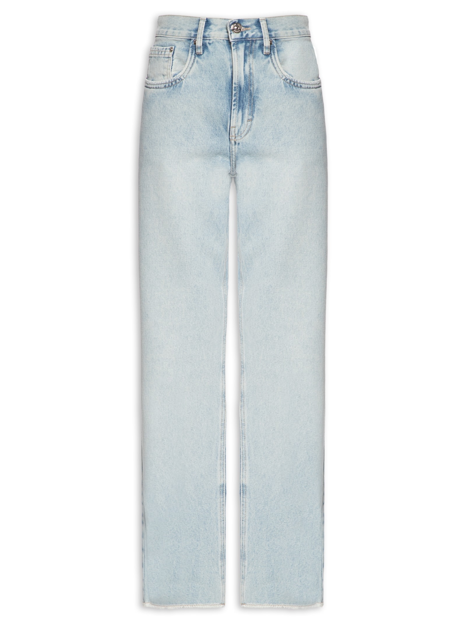 Calça Jeans Feminina Flashback Claro Azul Animale