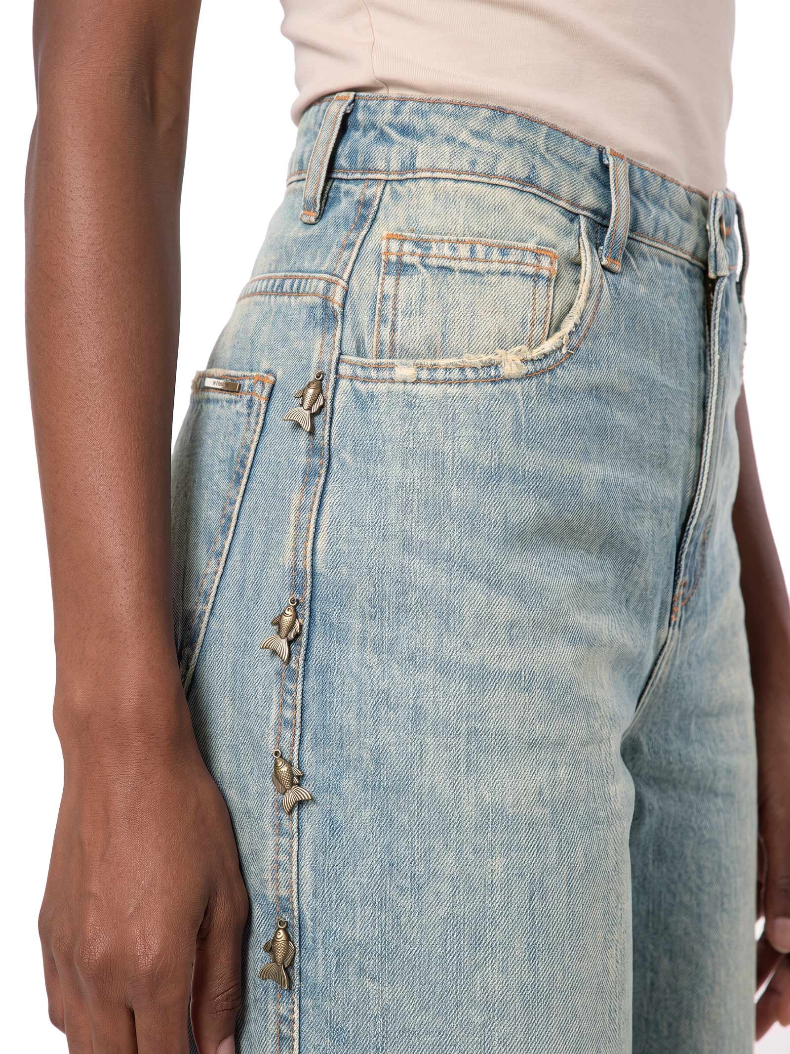 Calça Jeans Feminina Full Length Cintura Média – Azul My Favorite