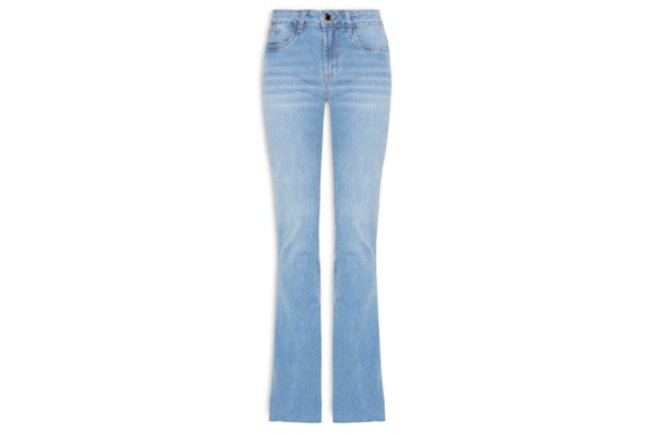 Calça Jeans Feminina Hera Boot Cut High - Azul