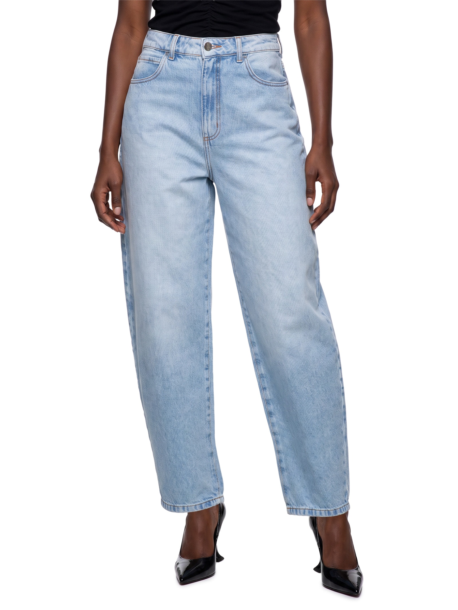 Calça Jeans Feminina Joana Barril Azul Colcci