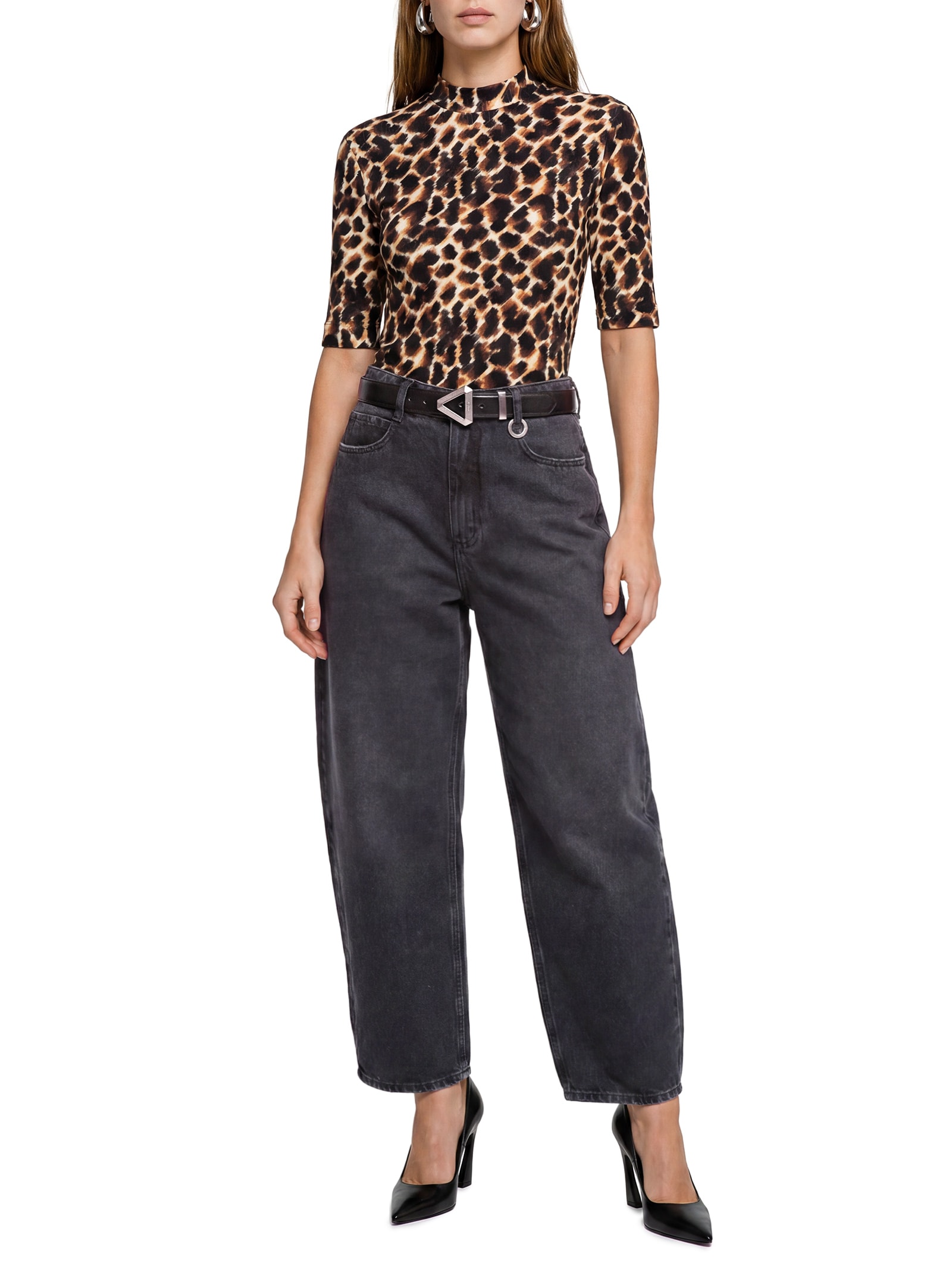 Calça Jeans Feminina Joana Barril – Preto Colcci