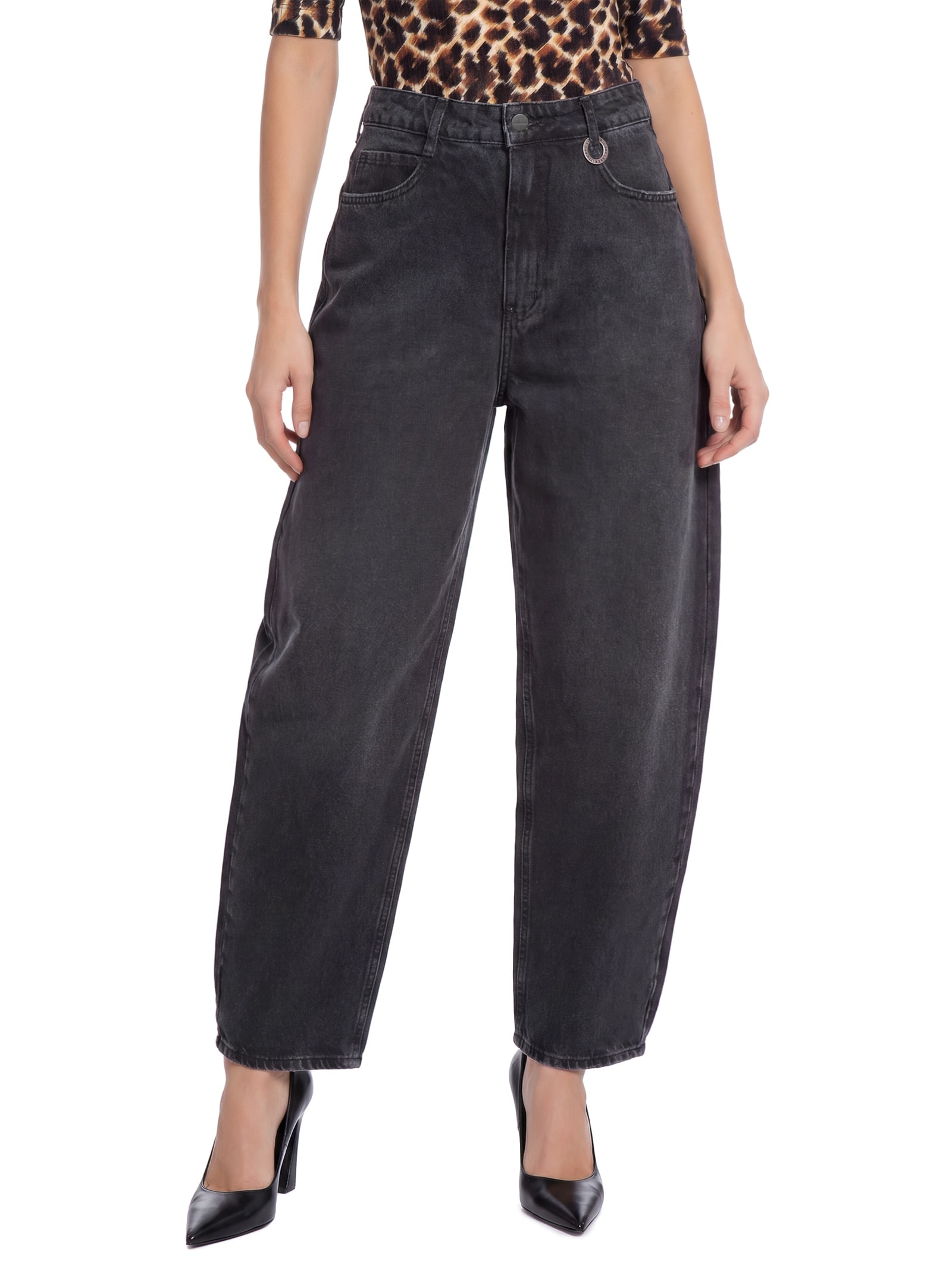 Calça Jeans Feminina Joana Barril – Preto Colcci