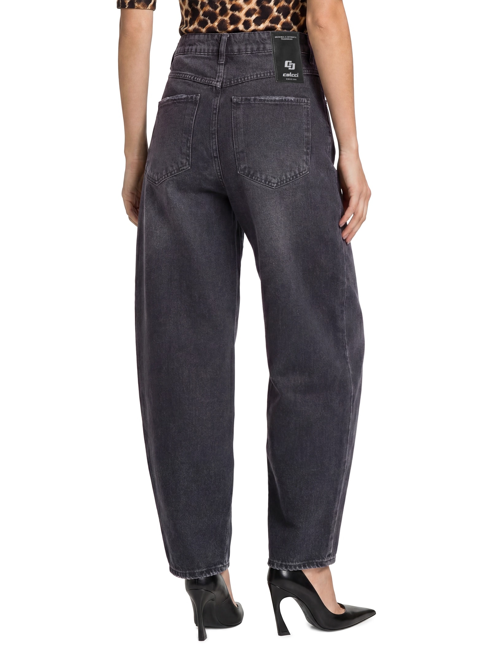Calça Jeans Feminina Joana Barril – Preto Colcci
