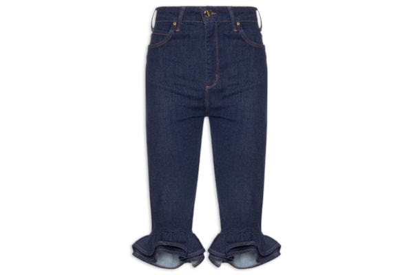 Calça Jeans Feminina Joana Capri - Azul
