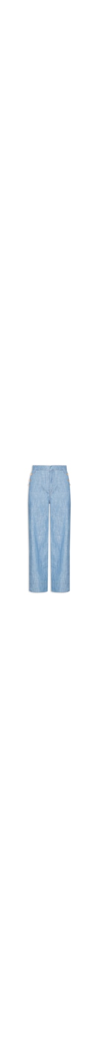 Calça Jeans Feminina Joana Wide - Azul