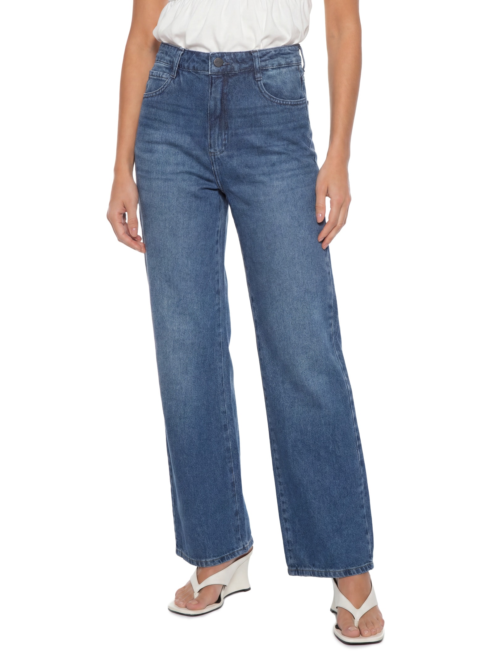 Calça Jeans Feminina Juliette Azul Colcci