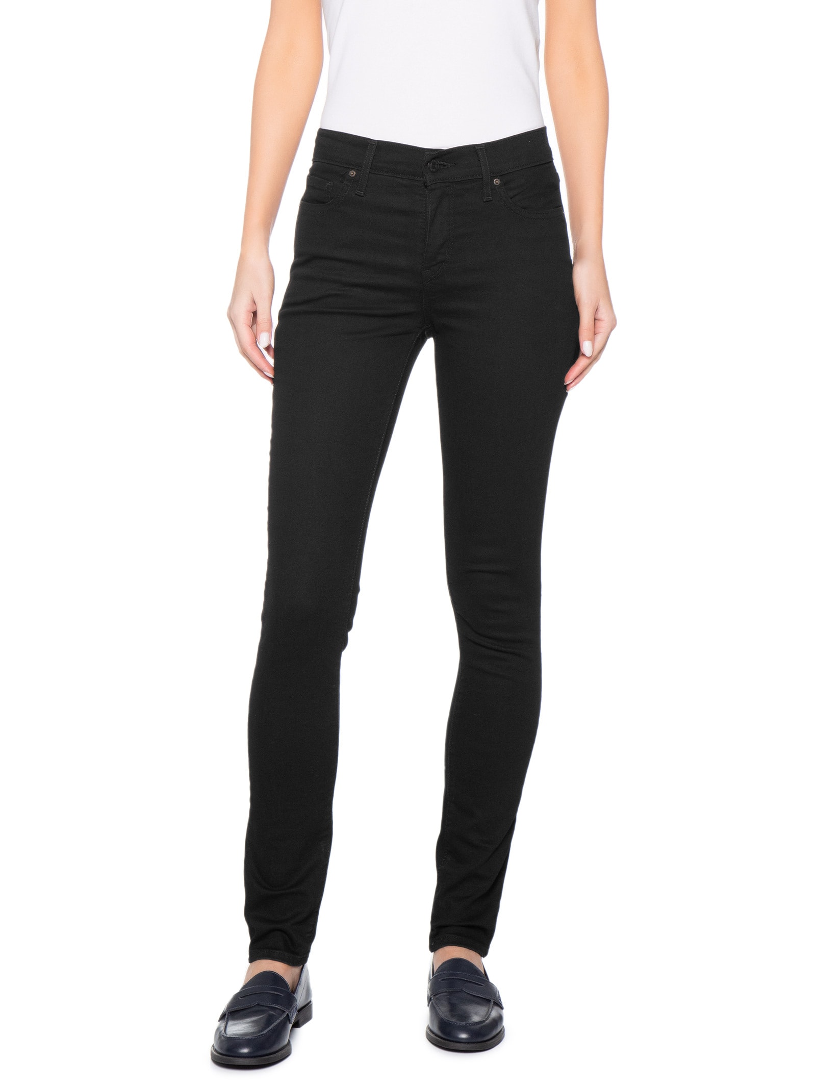 Calça Jeans Feminina Levi's® 311 Shaping Skinny Preto Levi's