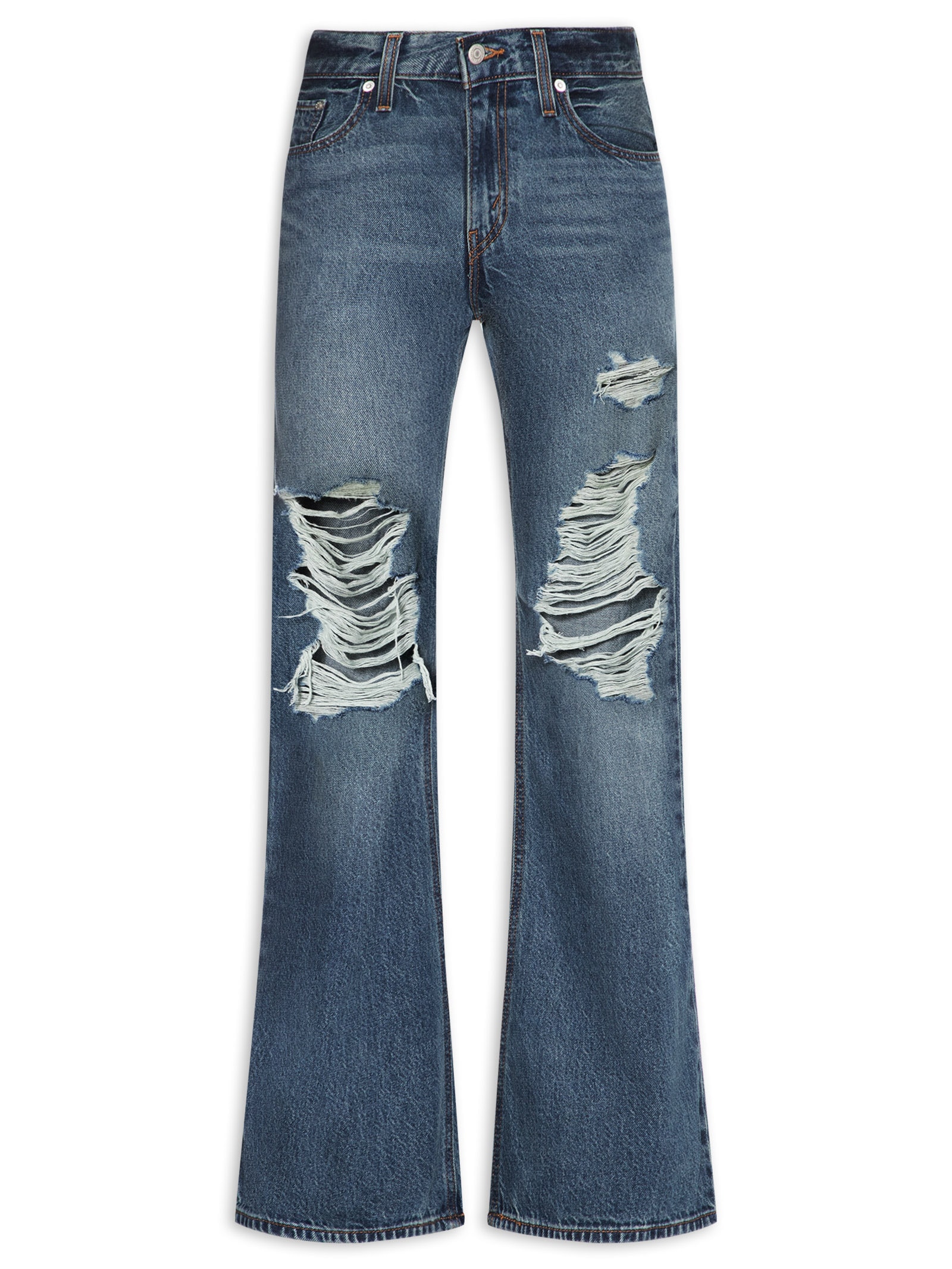 Calça Jeans Feminina Loose Boot Azul Levi's