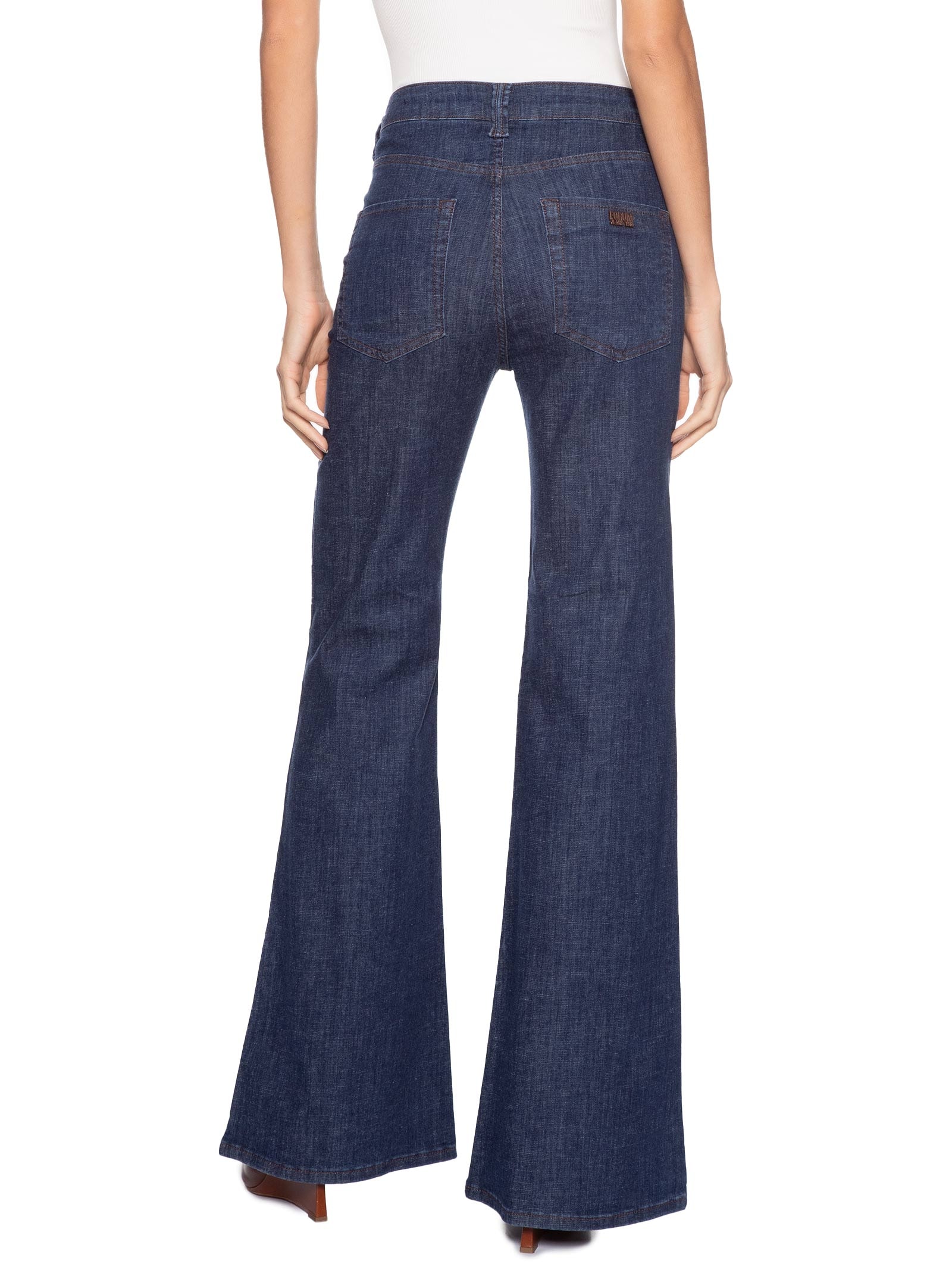 Calça Jeans Feminina Louise Azul Forum