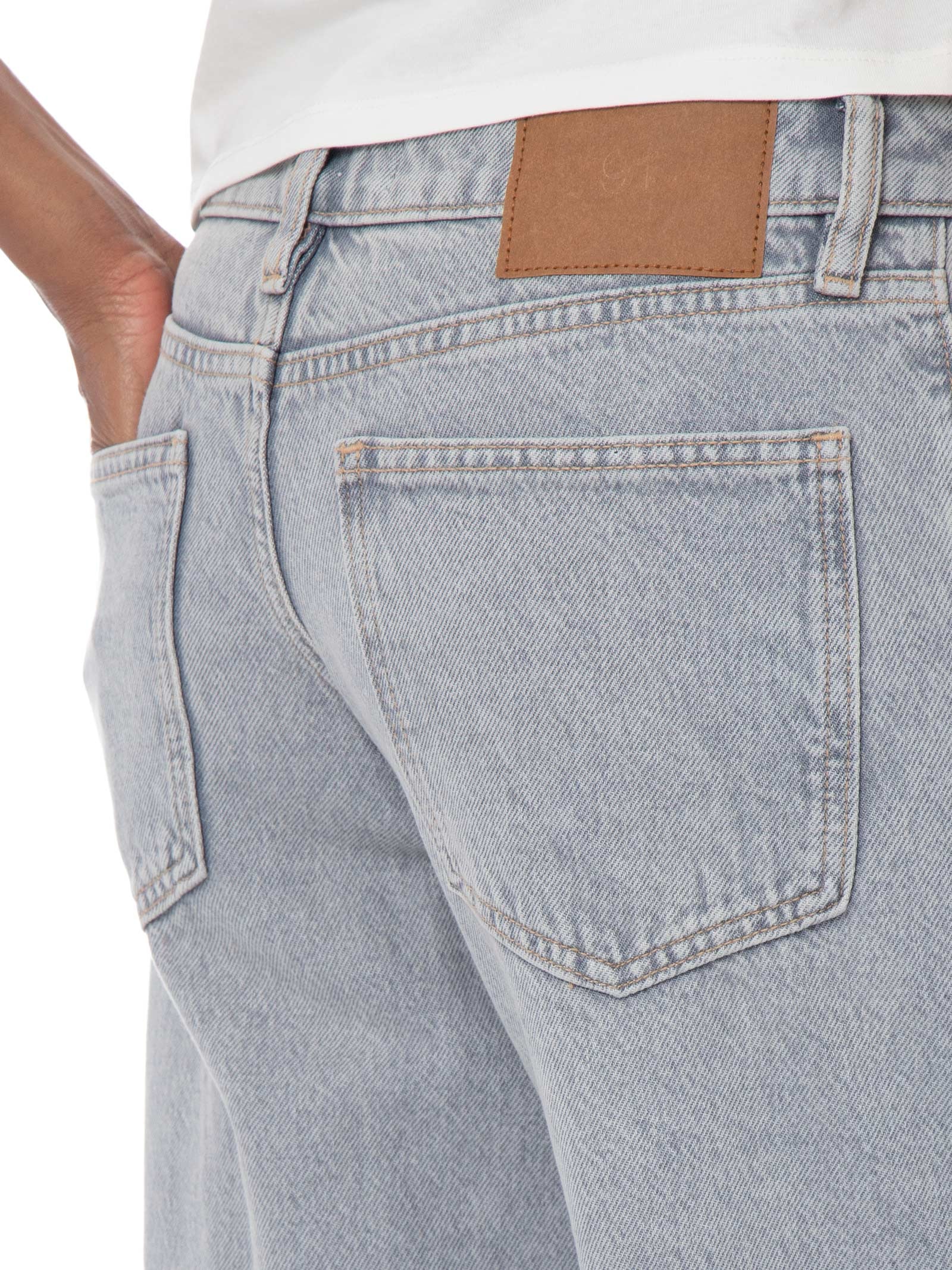 Calça Jeans Feminina Low Rise Wide Cinza Cotton On