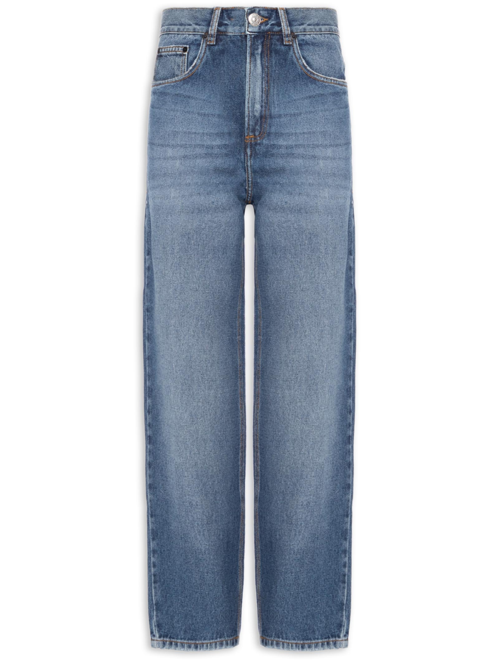 Calça Jeans Feminina Nipper Pence New Basic Azul Animale Jeans