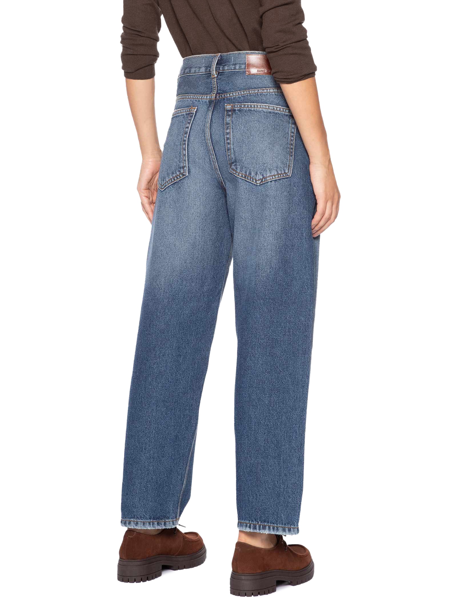 Calça Jeans Feminina Nipper Pence New Basic Azul Animale Jeans
