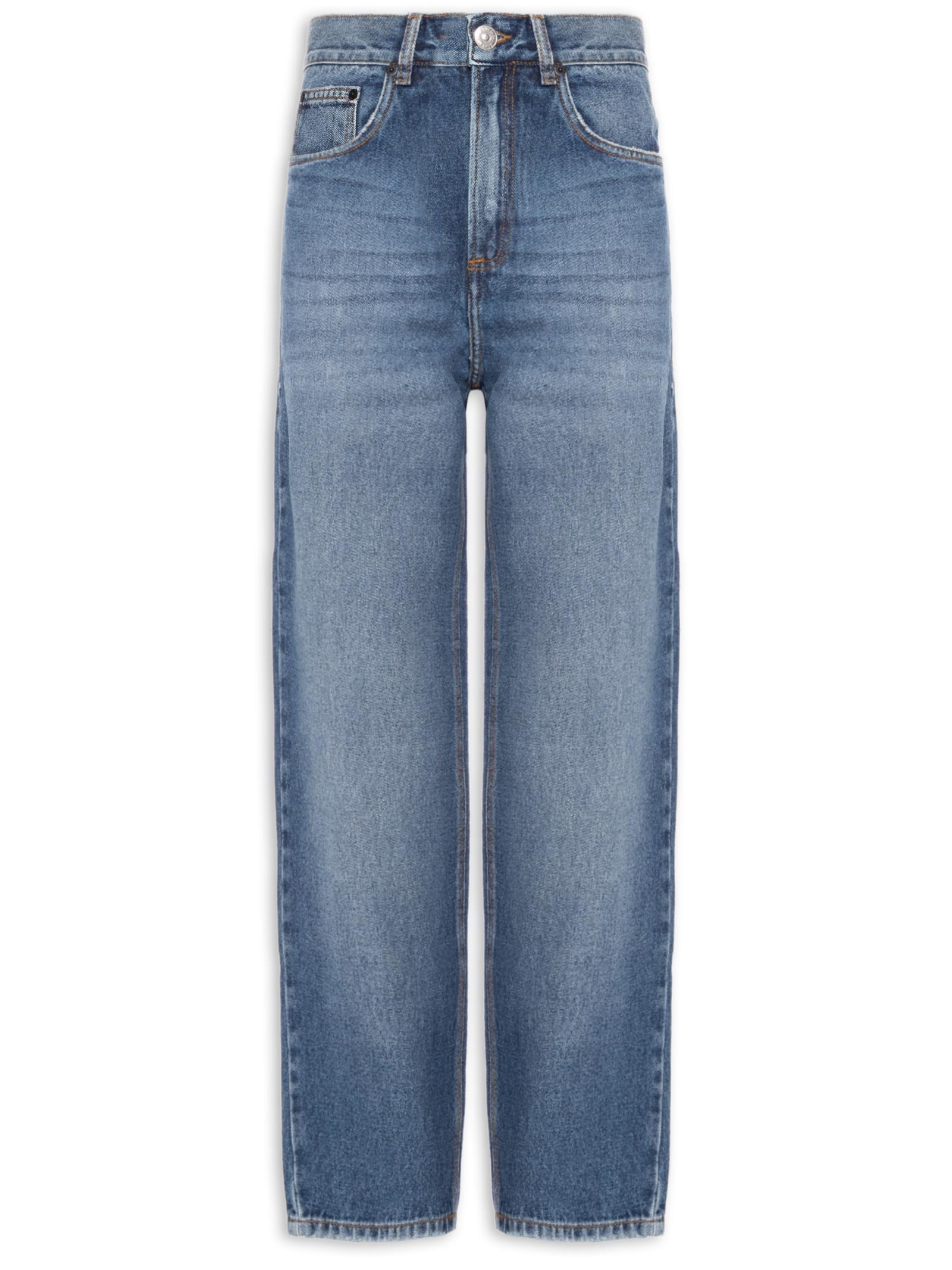 Calça Jeans Feminina Nipper Pence New Basic Azul Animale Jeans