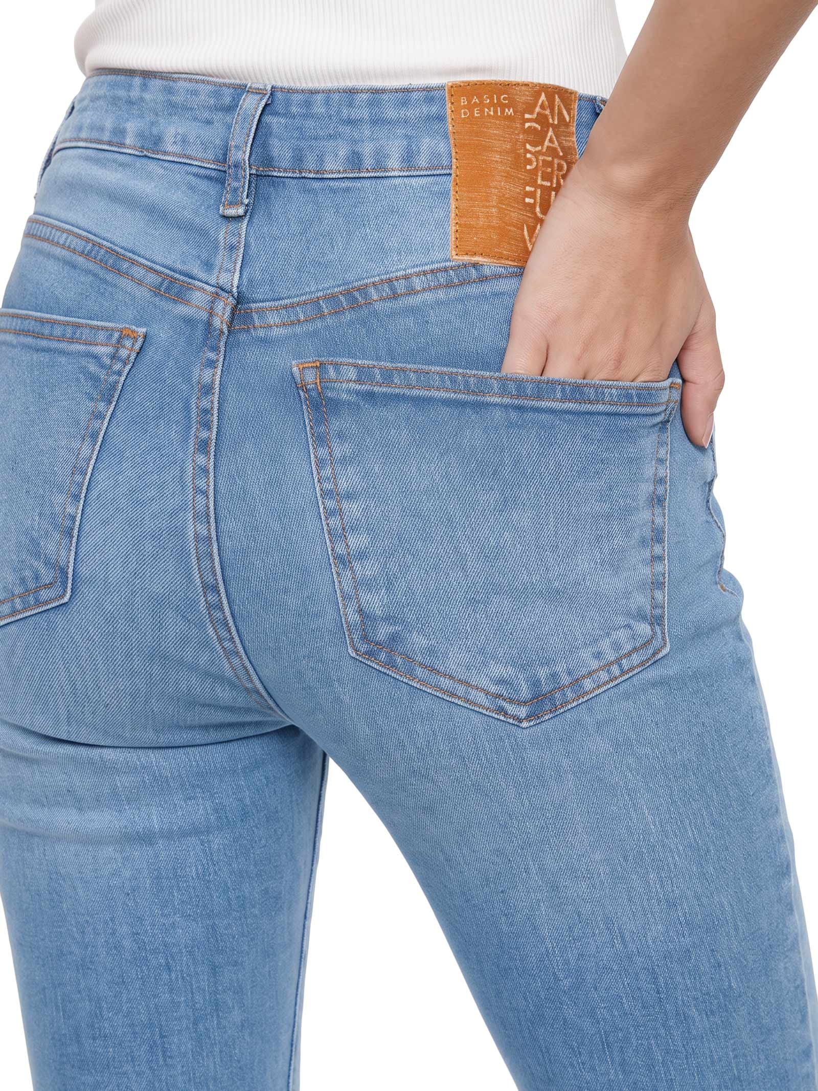 Calça Jeans Feminina Nix Skinny High Azul Lança Perfume