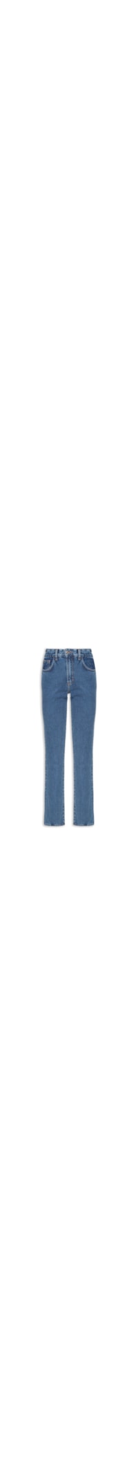 Calça Jeans Feminina Reta - Azul