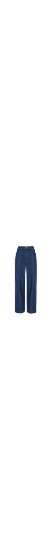 Calça Jeans Feminina Reta - Azul