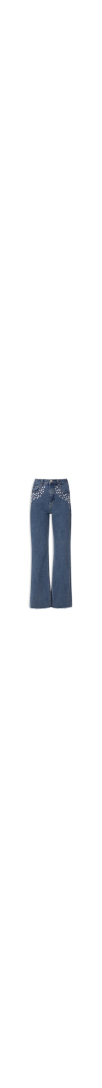 Calça Jeans Feminina Shine - Azul