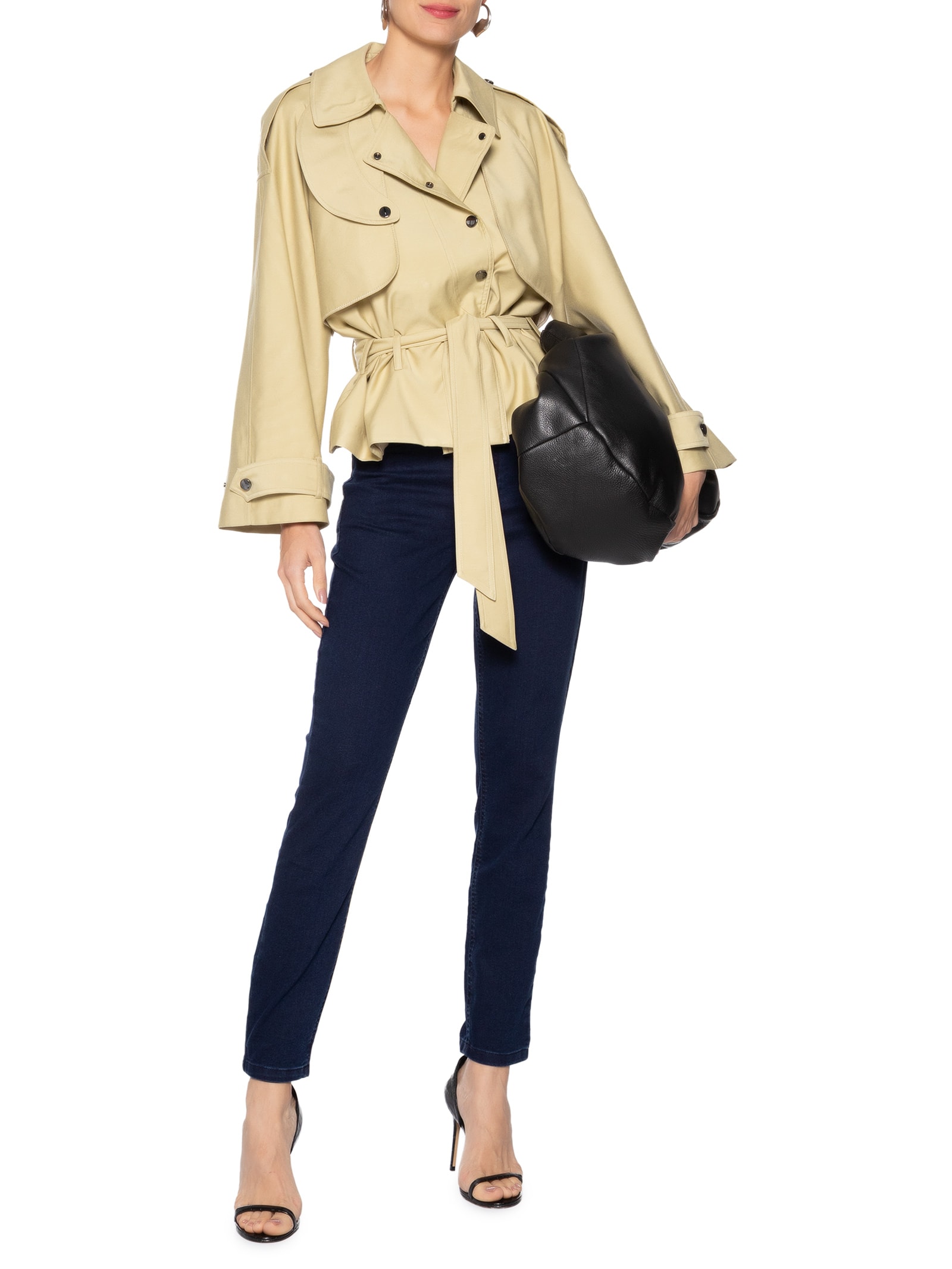 Calça Jeans Feminina Skinny Basic High Azul Animale Jeans