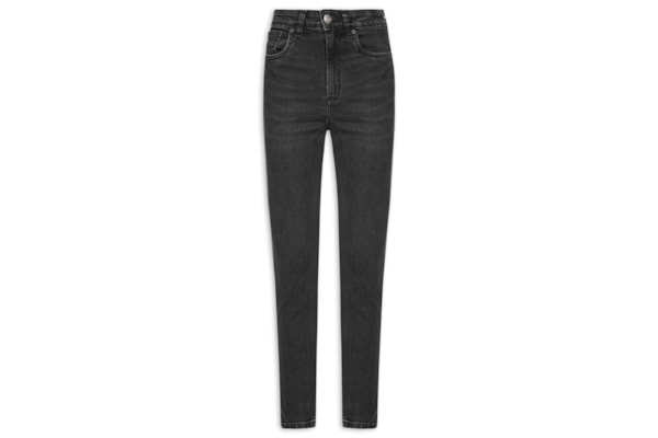 Calça Jeans Feminina Skinny Londres New Basic - Preto