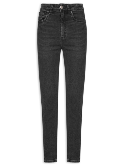 Calça Jeans Feminina Skinny Londres New Basic - Preto