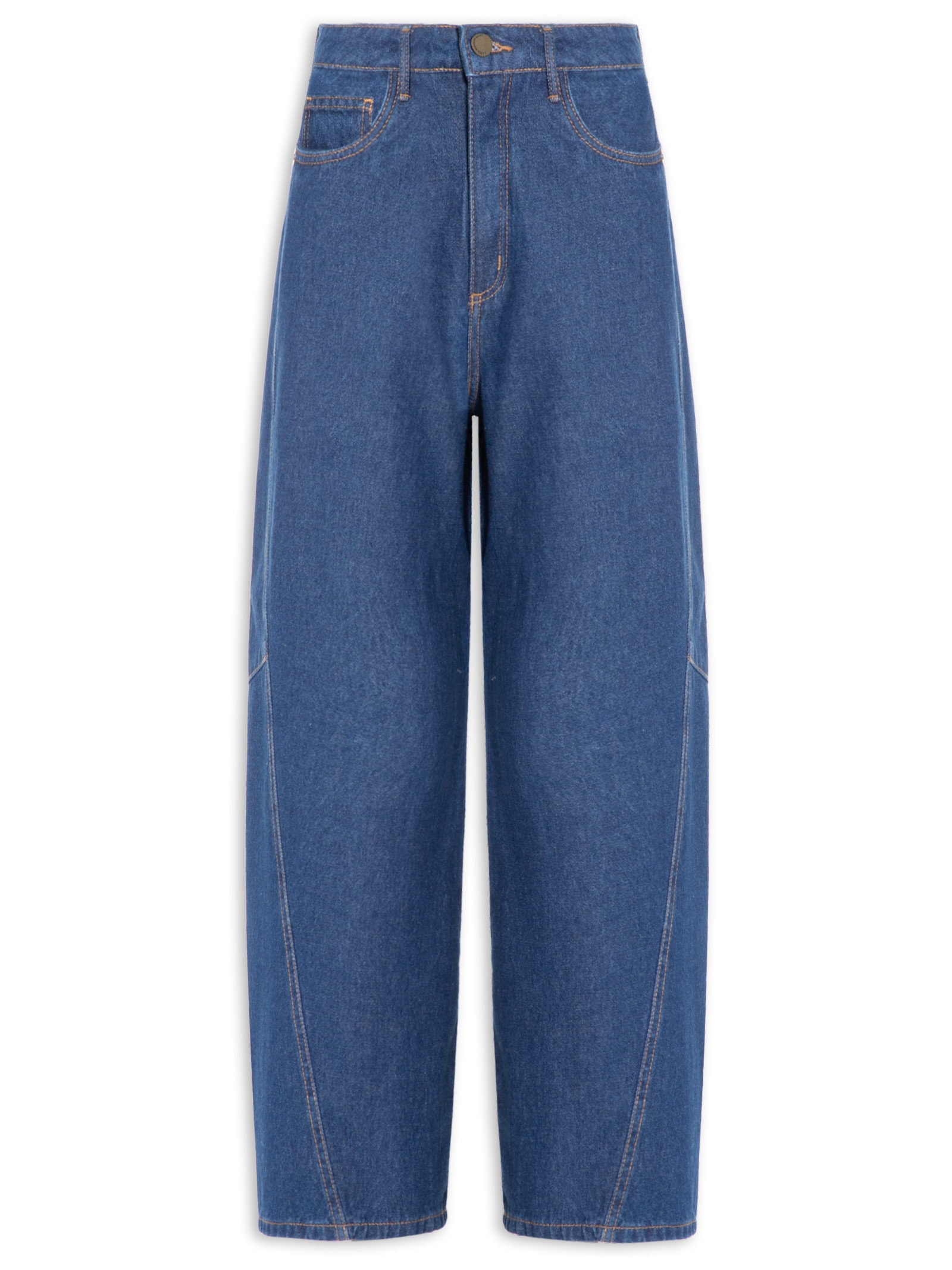 Calça Jeans Feminina Super Baggy – Azul Lança Perfume