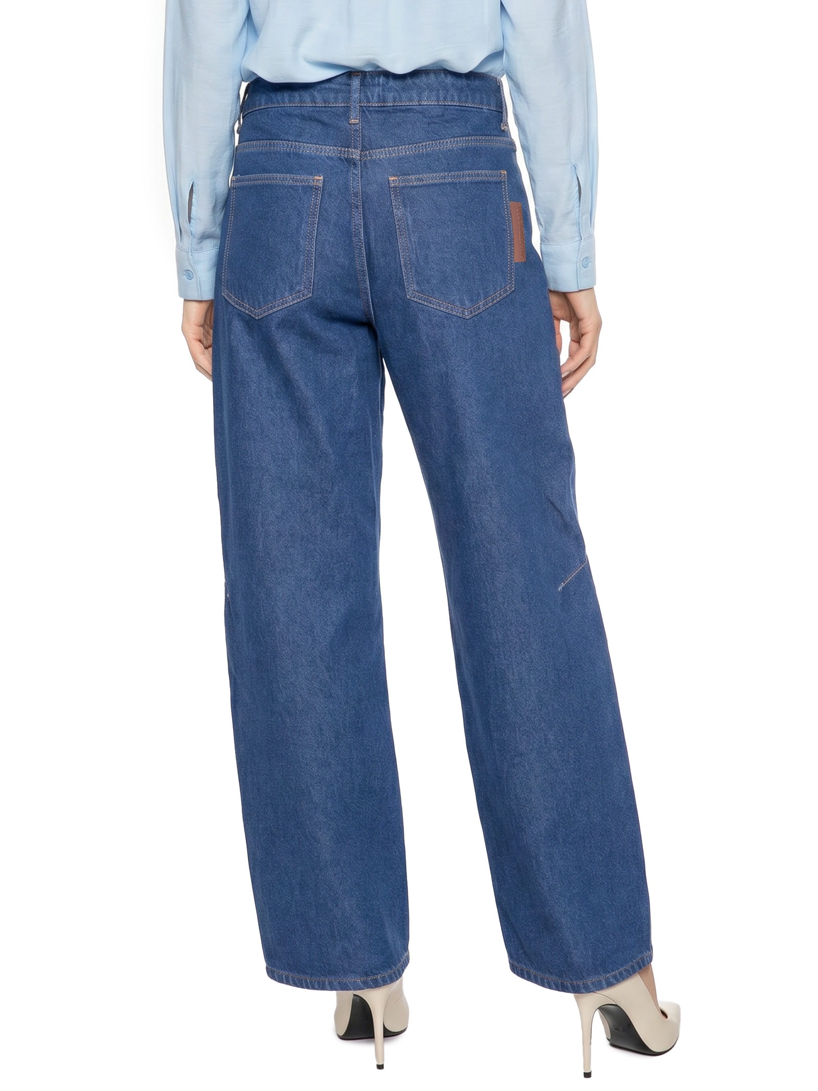 Calça Jeans Feminina Super Baggy – Azul Lança Perfume