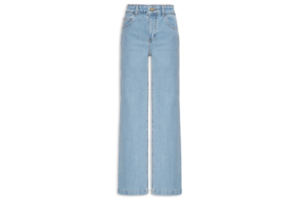 Calça Jeans Feminina Super Reta 1967 - Azul