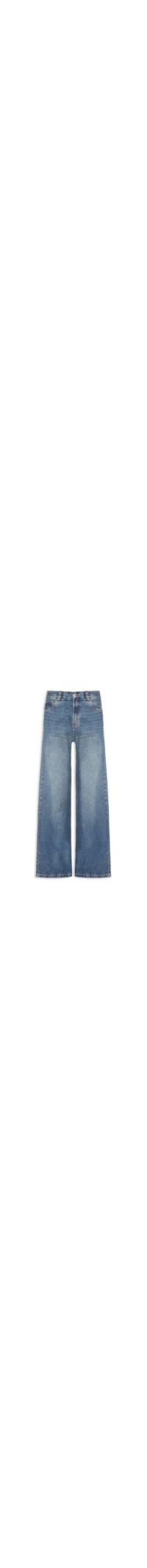 Calça Jeans Feminina Wide Leg - Azul